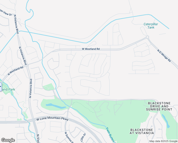 map of restaurants, bars, coffee shops, grocery stores, and more near West Blackstone Drive in Peoria