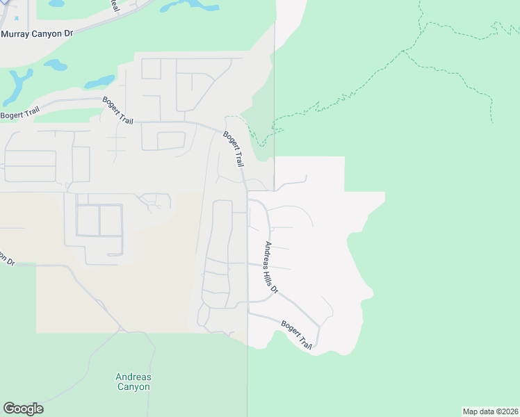 map of restaurants, bars, coffee shops, grocery stores, and more near 3323 Andreas Hills Drive in Palm Springs