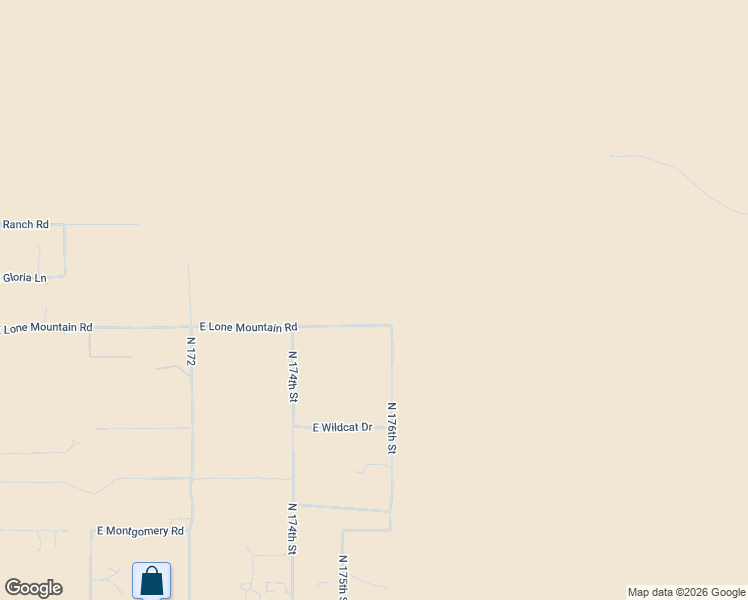 map of restaurants, bars, coffee shops, grocery stores, and more near 17523 East Lone Mountain Road in Rio Verde