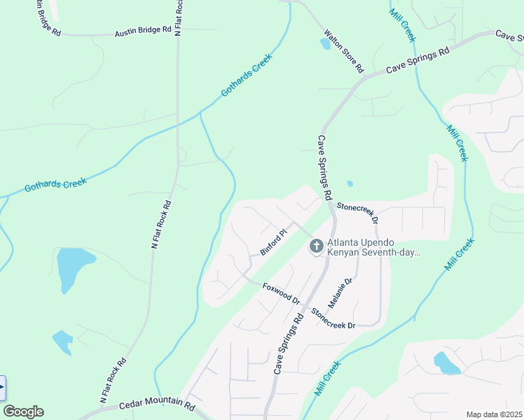 map of restaurants, bars, coffee shops, grocery stores, and more near 1080 Abington Court in Douglasville