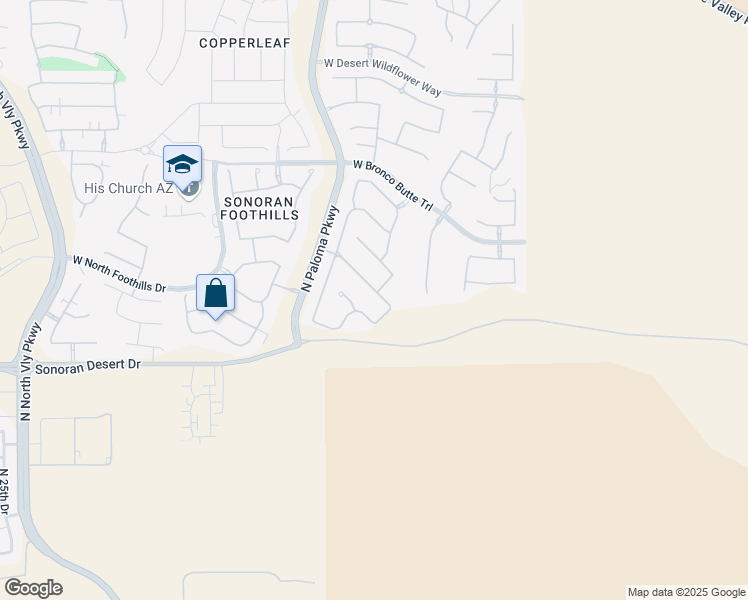 map of restaurants, bars, coffee shops, grocery stores, and more near 1708 West Cll Marita in Phoenix