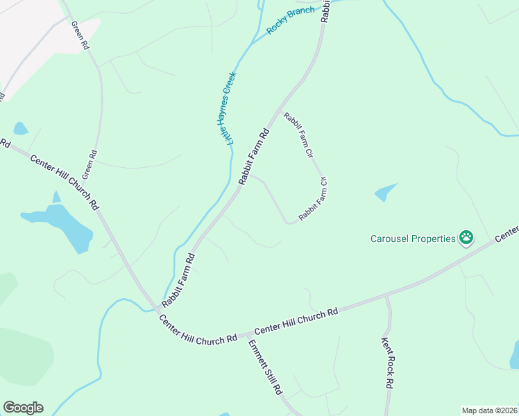 map of restaurants, bars, coffee shops, grocery stores, and more near 2311 Rabbit Farm Circle in Loganville