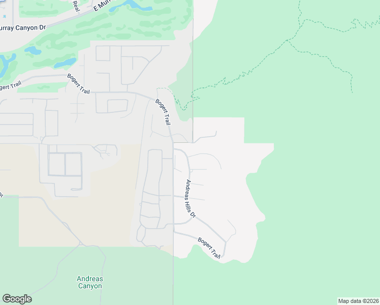 map of restaurants, bars, coffee shops, grocery stores, and more near 3355 Andreas Hills Drive in Palm Springs