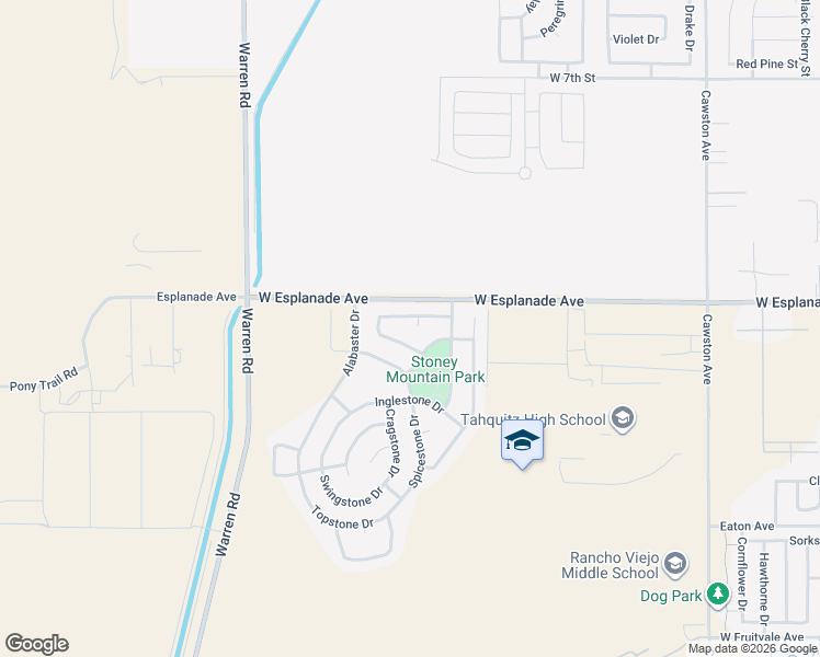 map of restaurants, bars, coffee shops, grocery stores, and more near 5280 Ravenstone Drive in Hemet