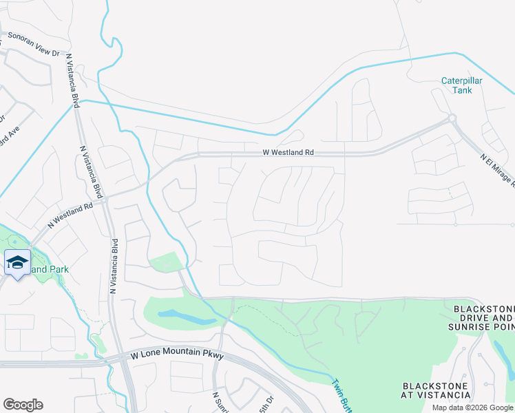map of restaurants, bars, coffee shops, grocery stores, and more near 31828 North 125th Lane in Peoria