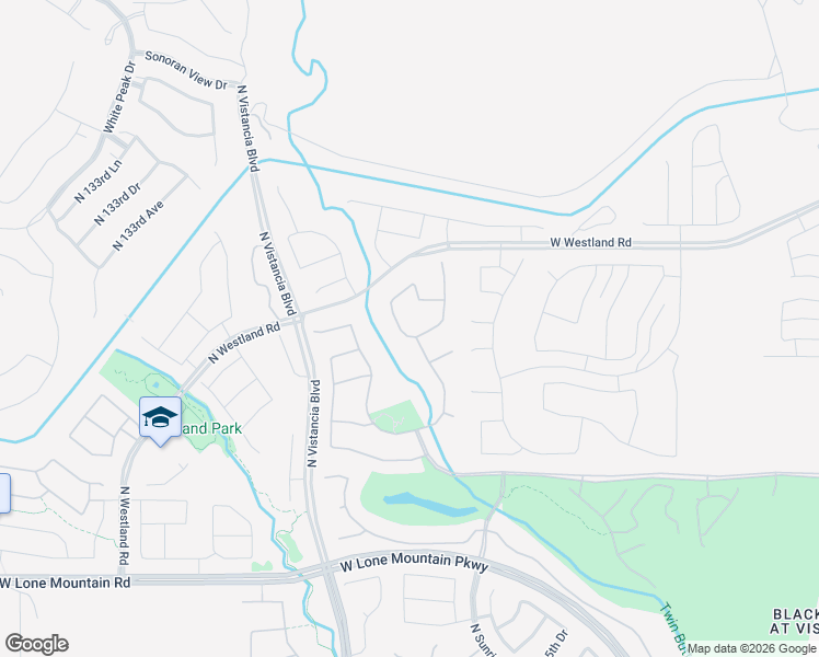 map of restaurants, bars, coffee shops, grocery stores, and more near 31972 North 127th Lane in Peoria