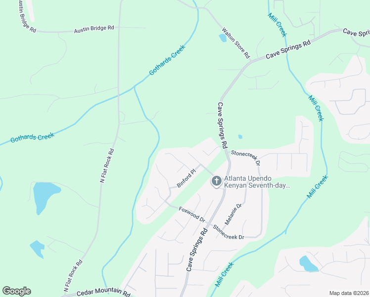 map of restaurants, bars, coffee shops, grocery stores, and more near 1072 Abercorn Way in Douglasville