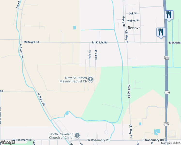 map of restaurants, bars, coffee shops, grocery stores, and more near 139 Isola Street in Cleveland