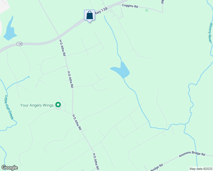 map of restaurants, bars, coffee shops, grocery stores, and more near 371 Courtney Court in Monroe