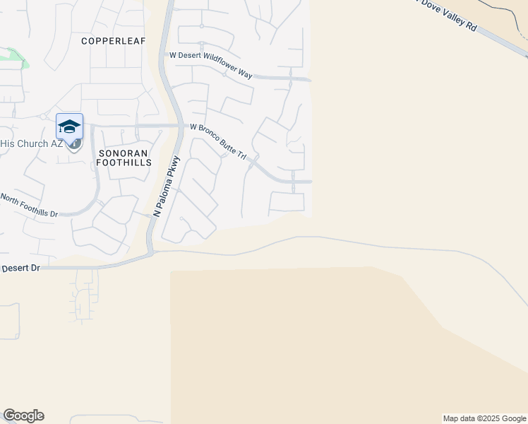 map of restaurants, bars, coffee shops, grocery stores, and more near 31710 North 15th Glen in Phoenix