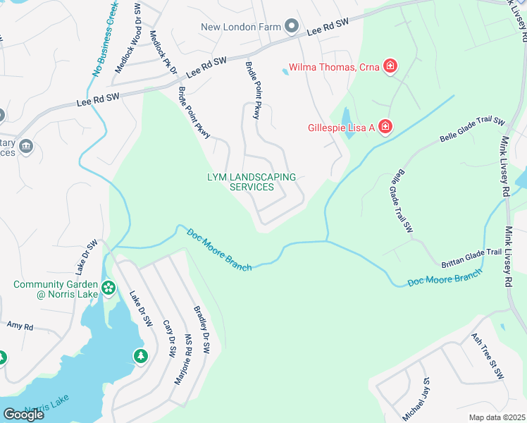 map of restaurants, bars, coffee shops, grocery stores, and more near 4279 Persian Court Southwest in Snellville