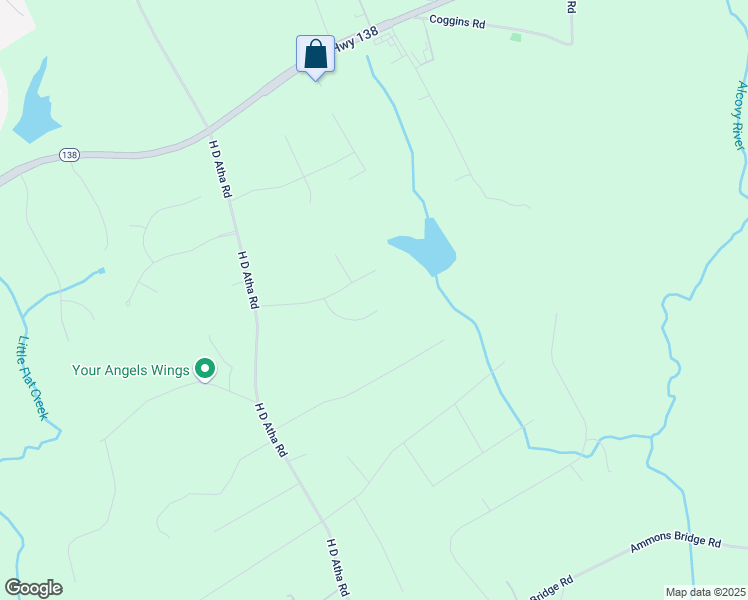 map of restaurants, bars, coffee shops, grocery stores, and more near 371 Courtney Court in Monroe