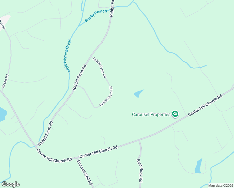 map of restaurants, bars, coffee shops, grocery stores, and more near 2391 Rabbit Farm Circle in Loganville