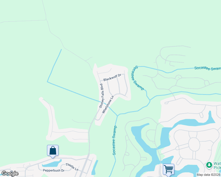 map of restaurants, bars, coffee shops, grocery stores, and more near 3033 Hollybrooke Drive in Myrtle Beach