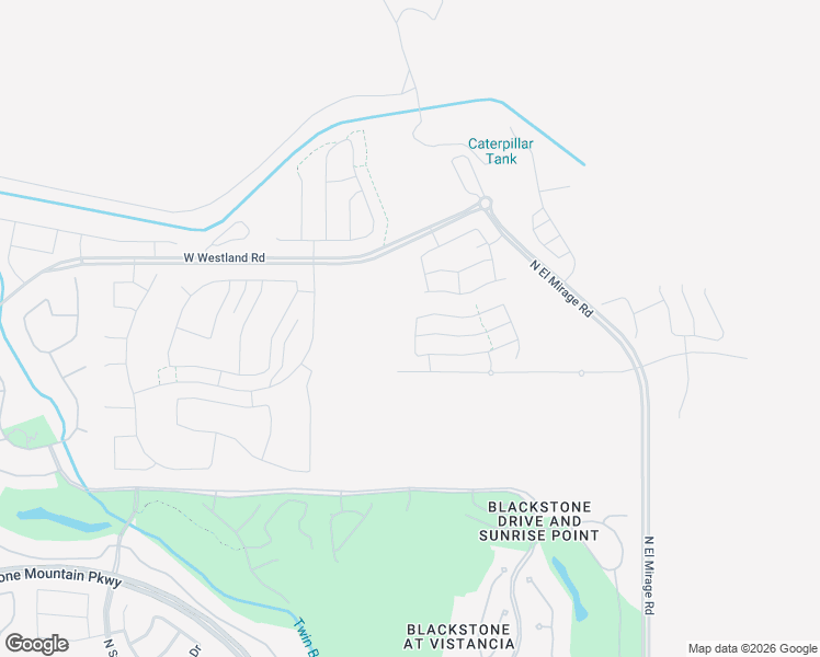 map of restaurants, bars, coffee shops, grocery stores, and more near West Blackstone Drive in Peoria