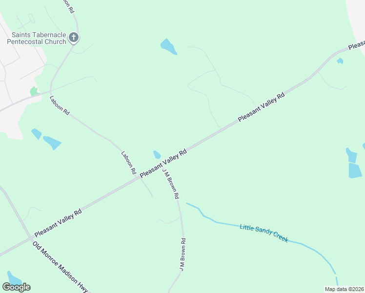 map of restaurants, bars, coffee shops, grocery stores, and more near 1680 Pleasant Valley Road in Monroe