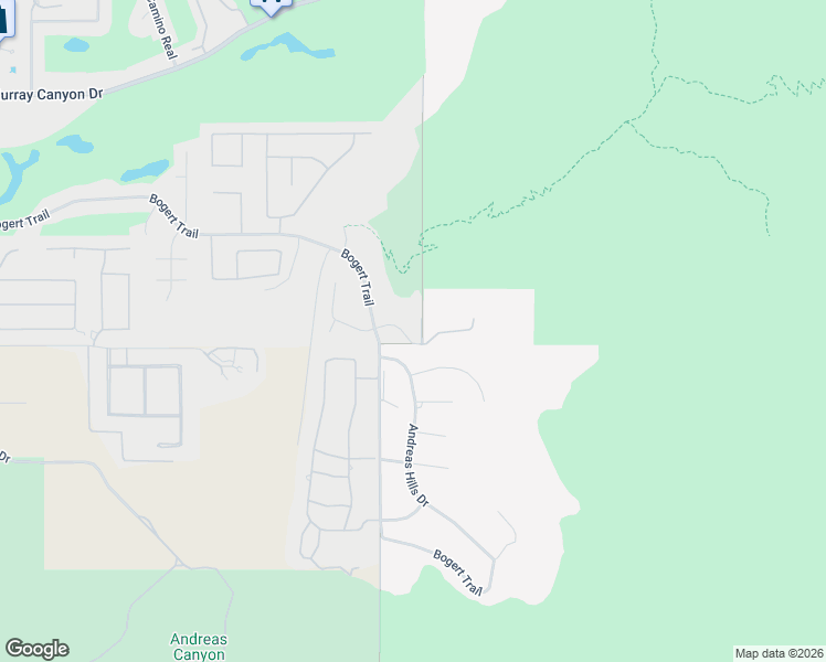 map of restaurants, bars, coffee shops, grocery stores, and more near 1650 Avenue Sevilla in Palm Springs