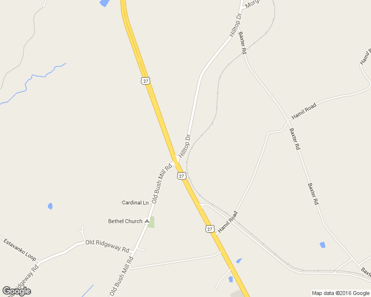 map of restaurants, bars, coffee shops, grocery stores, and more near 5224 Old US Highway 27 in Bremen