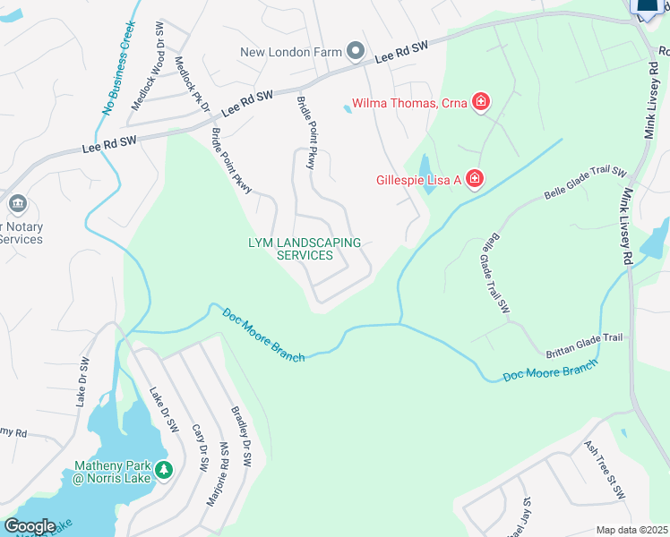 map of restaurants, bars, coffee shops, grocery stores, and more near 4338 Persian Court Southwest in Snellville