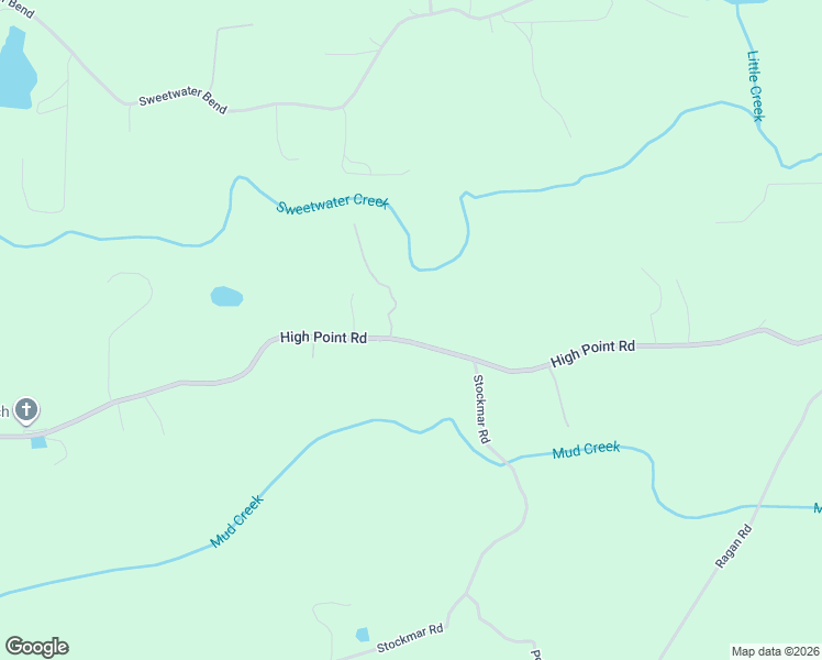 map of restaurants, bars, coffee shops, grocery stores, and more near 9256 High Point Road in Villa Rica