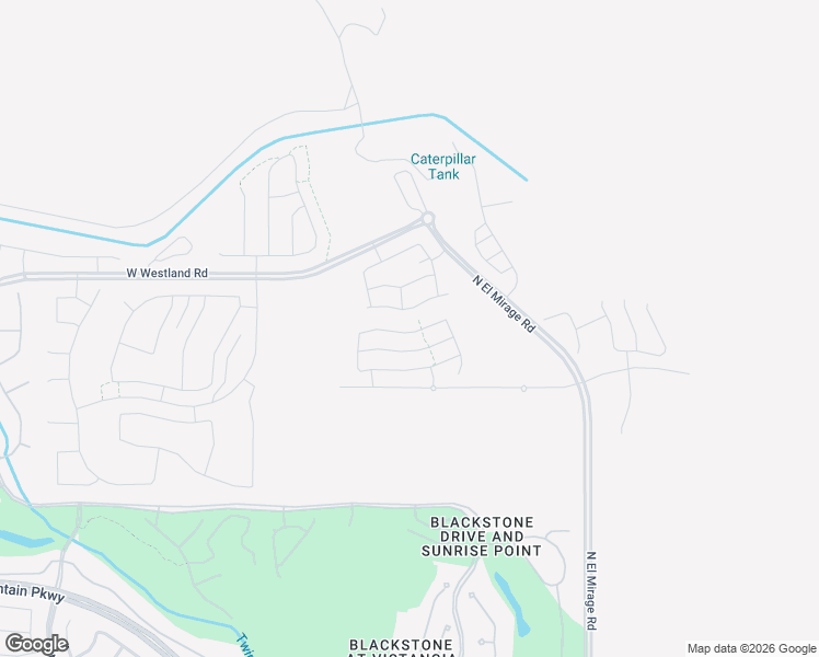 map of restaurants, bars, coffee shops, grocery stores, and more near Unnamed Road in Peoria