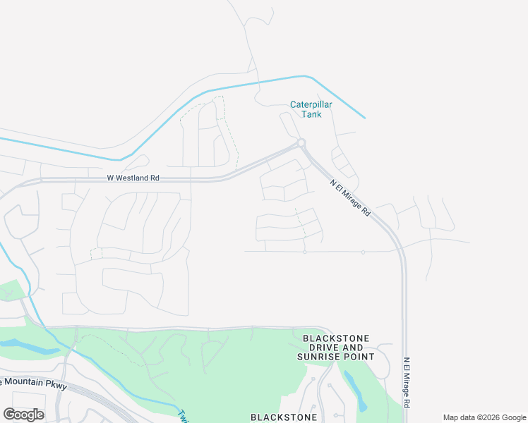 map of restaurants, bars, coffee shops, grocery stores, and more near West Blackstone Drive in Peoria