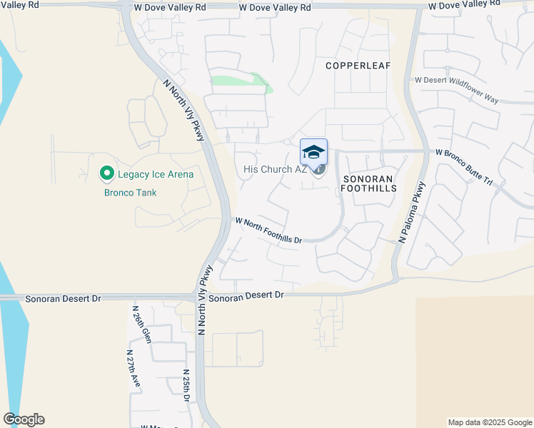 map of restaurants, bars, coffee shops, grocery stores, and more near 2308 West Forest Pleasant Place in Phoenix