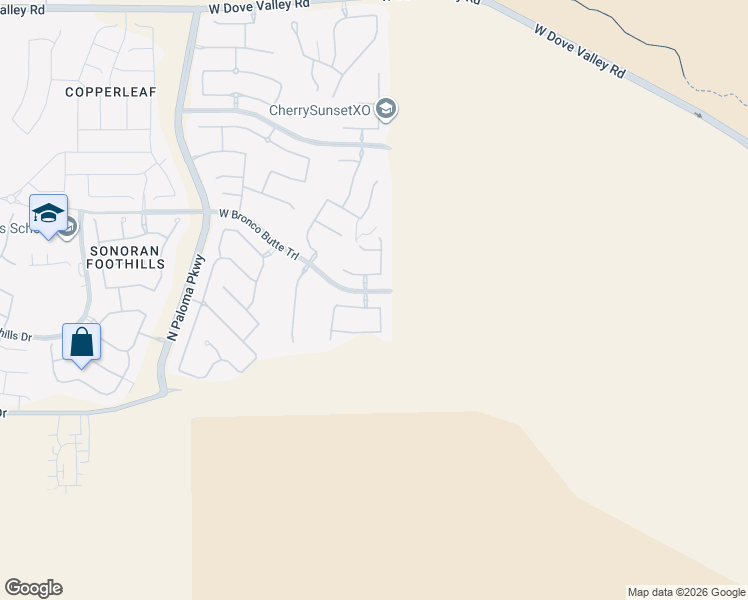 map of restaurants, bars, coffee shops, grocery stores, and more near 1509 West Calle Escuda in Phoenix