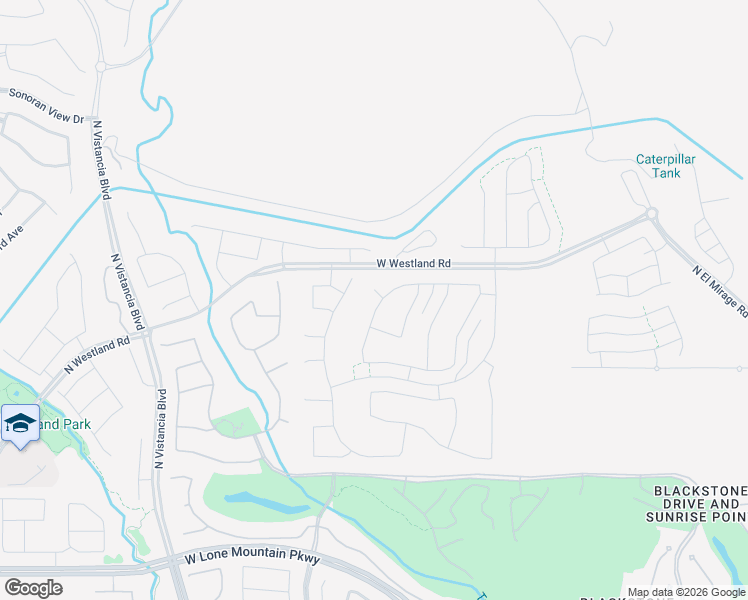 map of restaurants, bars, coffee shops, grocery stores, and more near 12551 West Caraveo Place in Peoria