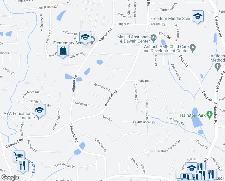 4538 Rowland North Drive Stone Mountain Ga Walk Score