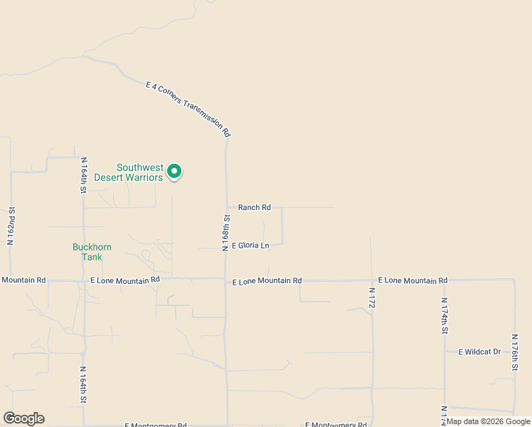 map of restaurants, bars, coffee shops, grocery stores, and more near 31639 North 169th Street in Rio Verde