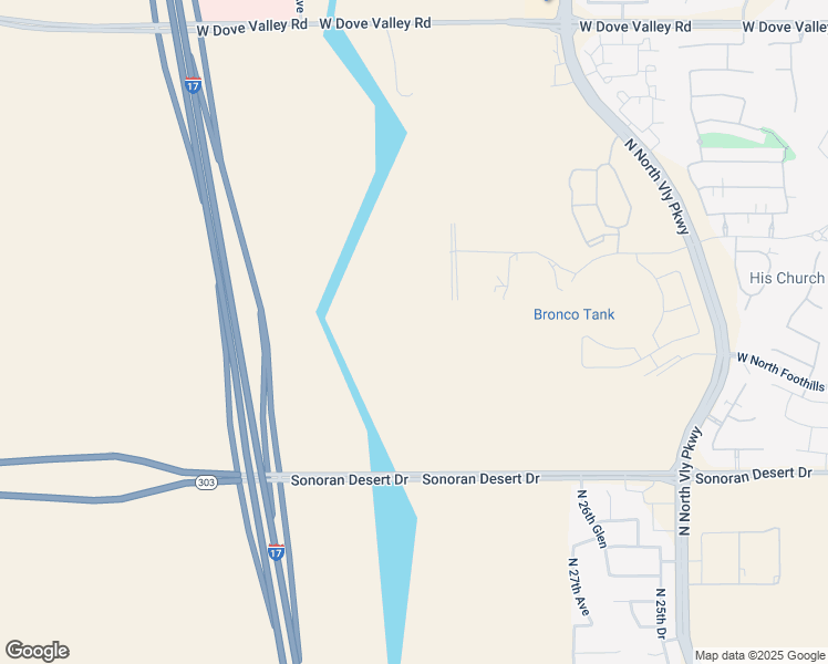 map of restaurants, bars, coffee shops, grocery stores, and more near Sonoran Desert Drive in Phoenix