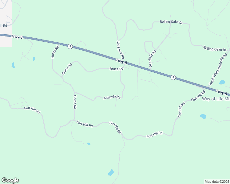 map of restaurants, bars, coffee shops, grocery stores, and more near Amanda Road in Grenada