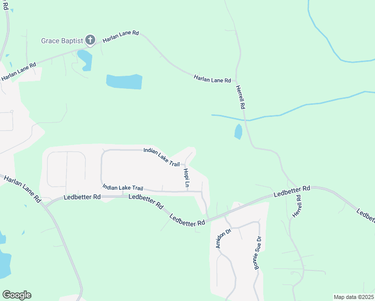 map of restaurants, bars, coffee shops, grocery stores, and more near 424 Hopi Lane in Villa Rica