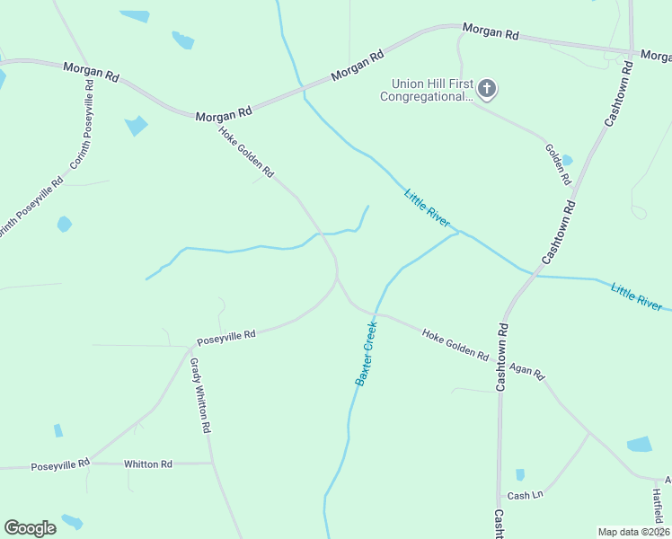 map of restaurants, bars, coffee shops, grocery stores, and more near 261 Hoke Golden Road in Bremen