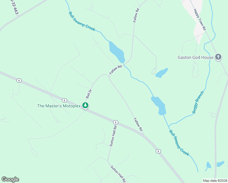 map of restaurants, bars, coffee shops, grocery stores, and more near 1472 Fallaw Road in Gaston