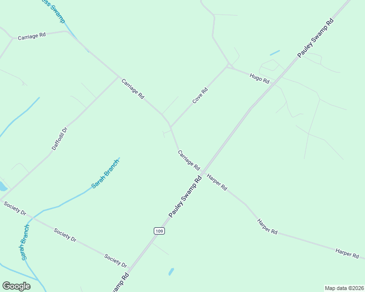 map of restaurants, bars, coffee shops, grocery stores, and more near 5627 Carriage Road in Conway