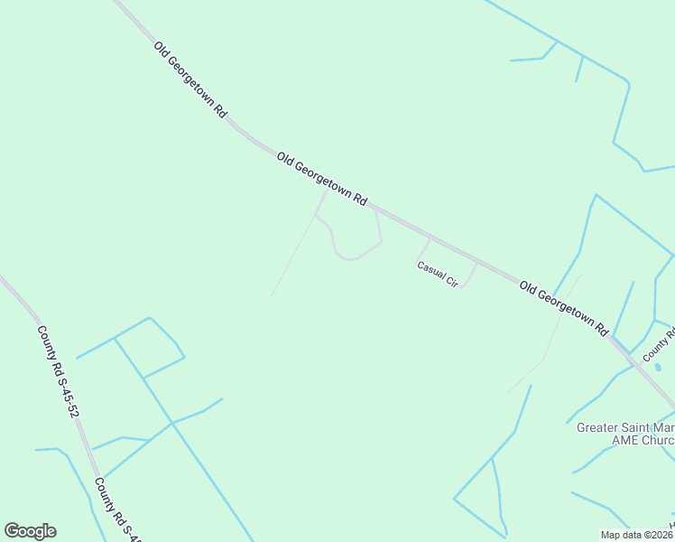 map of restaurants, bars, coffee shops, grocery stores, and more near 87 County Road S-45-720 in Hemingway