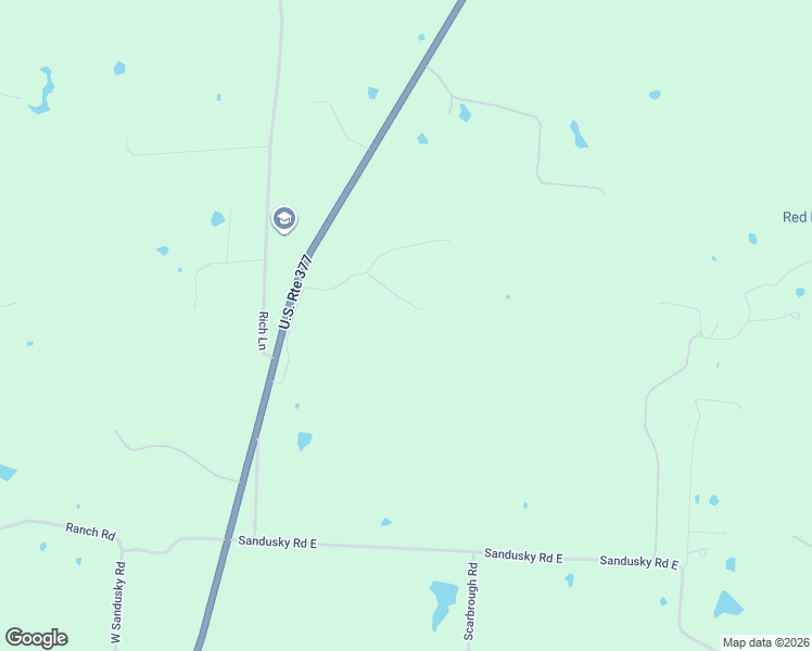 map of restaurants, bars, coffee shops, grocery stores, and more near 26100 U.S. 377 in Whitesboro