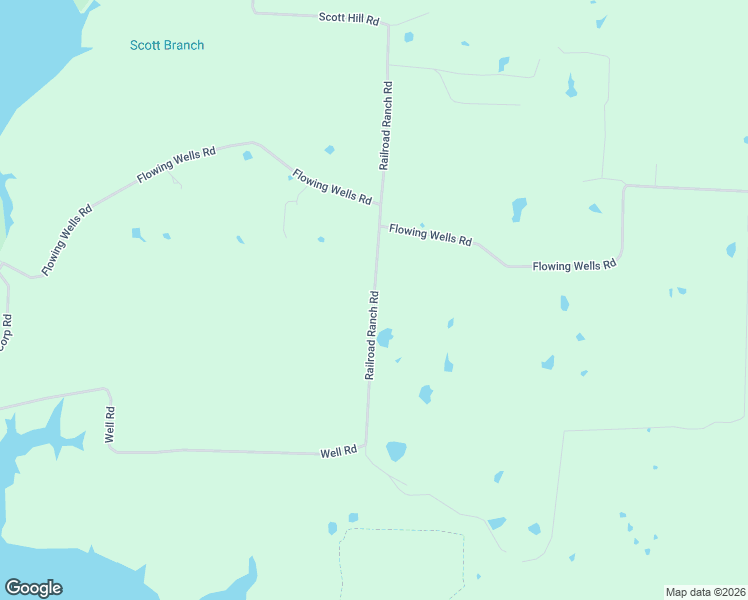 map of restaurants, bars, coffee shops, grocery stores, and more near 273 Railroad Ranch Road in Pottsboro