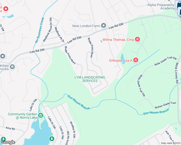 map of restaurants, bars, coffee shops, grocery stores, and more near 4538 Persian Court Southwest in Snellville