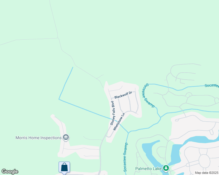 map of restaurants, bars, coffee shops, grocery stores, and more near 1152 Stoney Falls Boulevard in Myrtle Beach
