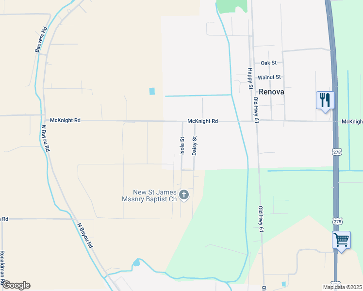map of restaurants, bars, coffee shops, grocery stores, and more near 101-137 Isola Street in Cleveland