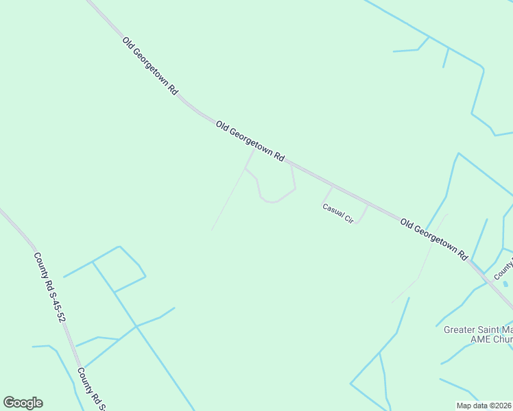 map of restaurants, bars, coffee shops, grocery stores, and more near 87 County Road S-45-720 in Hemingway