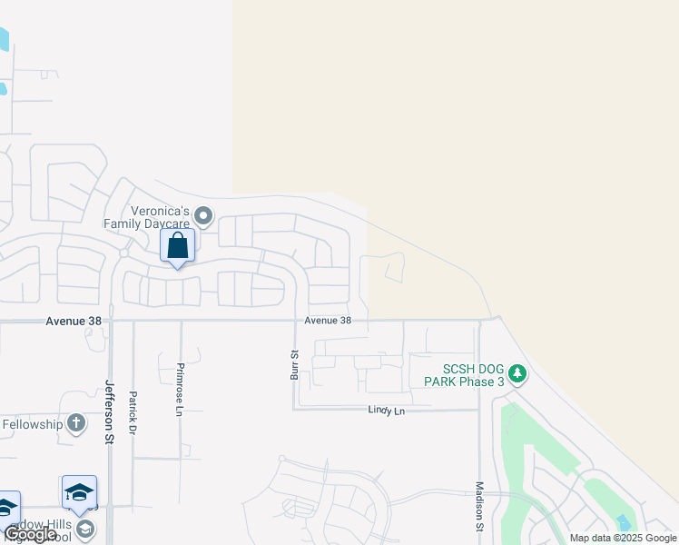 map of restaurants, bars, coffee shops, grocery stores, and more near 80619 Stortford Avenue in Indio