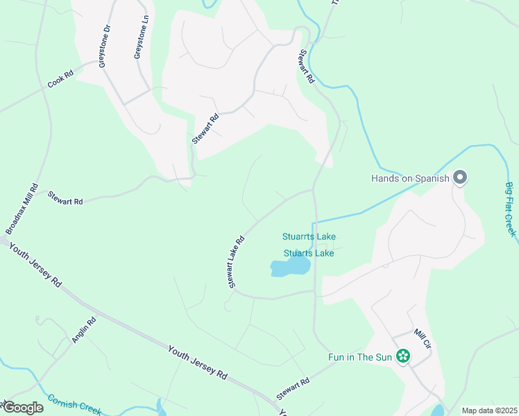 map of restaurants, bars, coffee shops, grocery stores, and more near 1259 Stewart Lake Court in Monroe