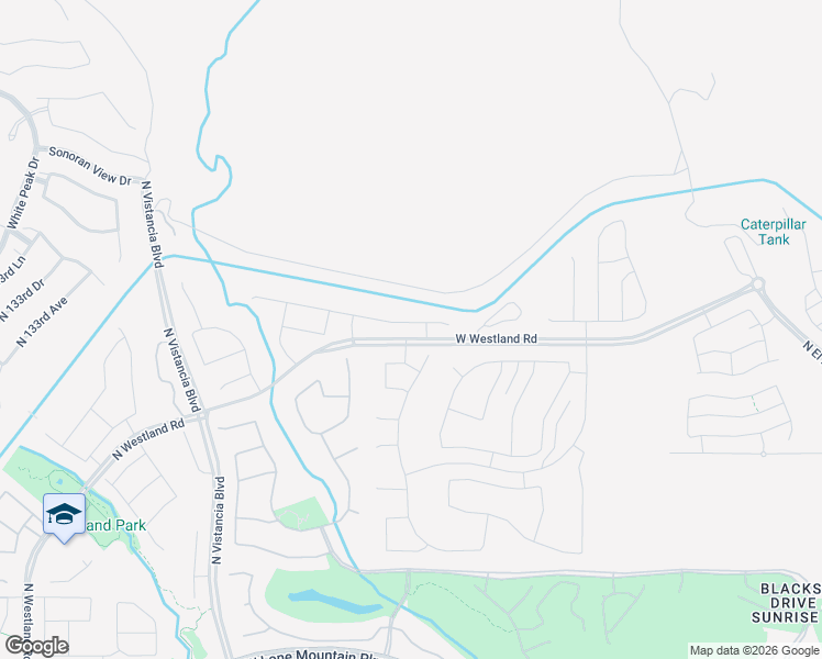map of restaurants, bars, coffee shops, grocery stores, and more near 12623 West Caraveo Place in Peoria
