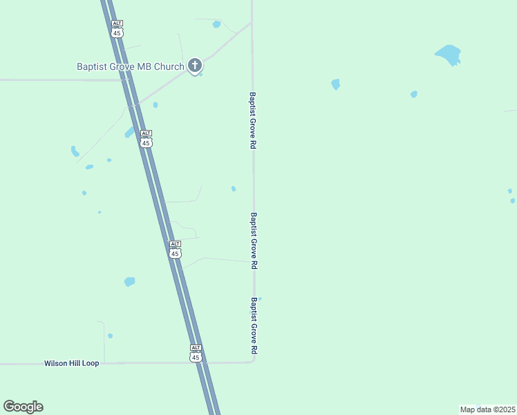 map of restaurants, bars, coffee shops, grocery stores, and more near 10054 Baptist Grove Road in Prairie