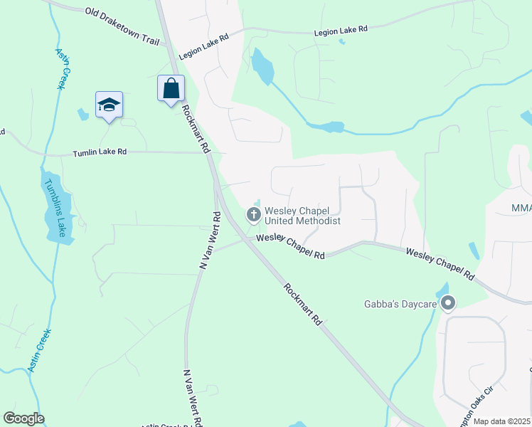map of restaurants, bars, coffee shops, grocery stores, and more near 312 Wesley Mill Lane in Villa Rica