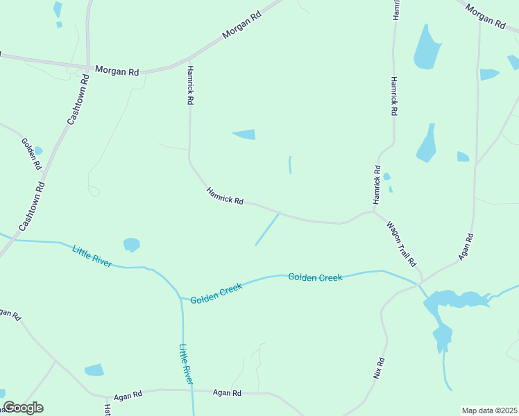 map of restaurants, bars, coffee shops, grocery stores, and more near 225 Hamrick Road in Bremen